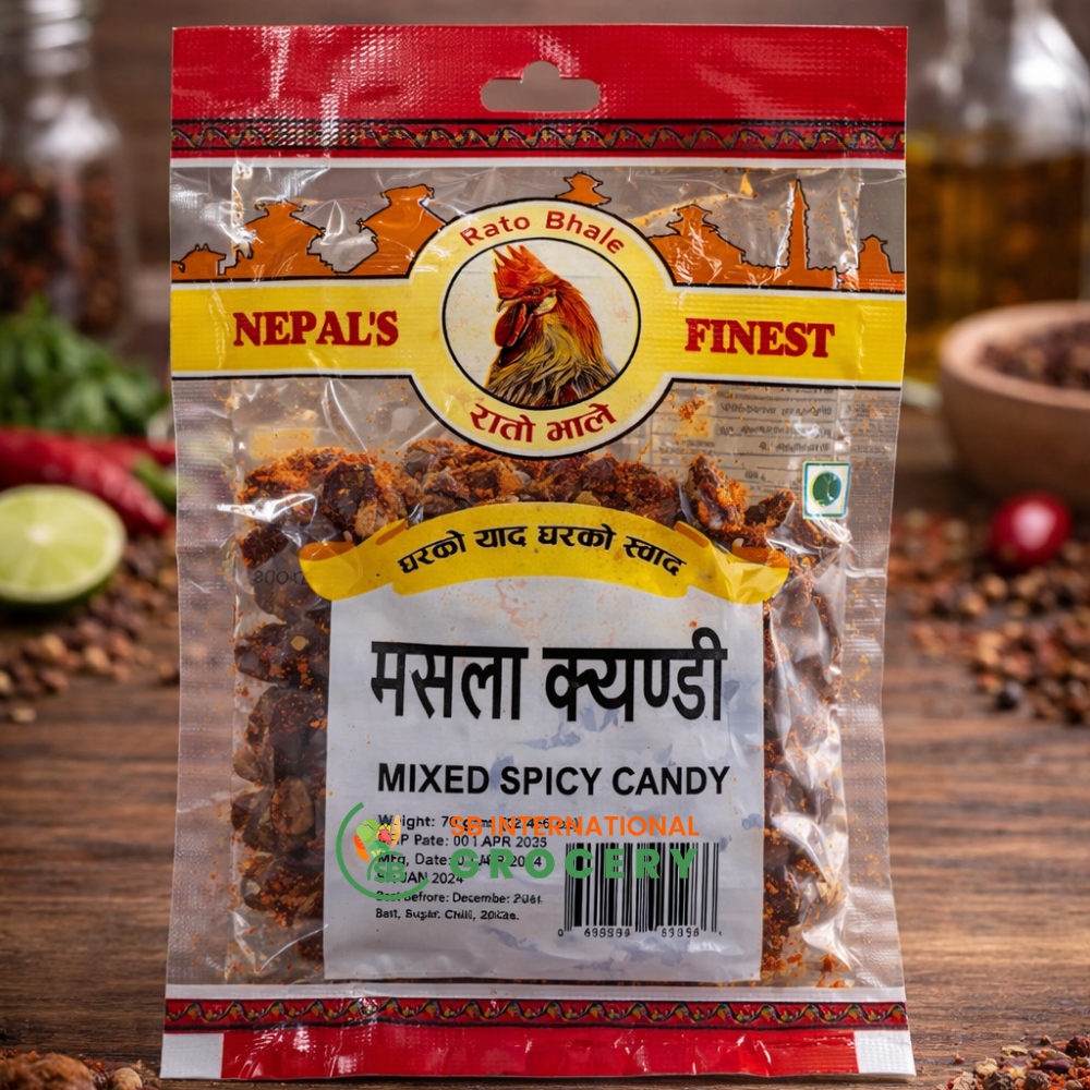 Masala candy mixed spicy Nepali candy colorful snack USA
