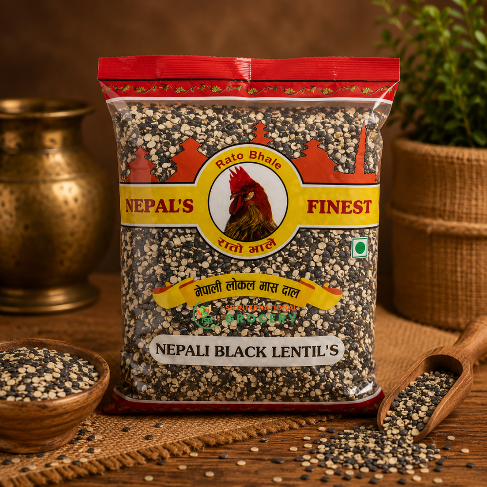 Rato Bhale Nepali Black Lentils Kalo Maas Dal – Nepali Grocery USA
