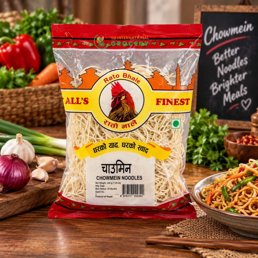 Rato Bhale Nepali Chowmein Noodles