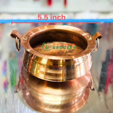 Plain Copper Khadkulo 5.5 inch