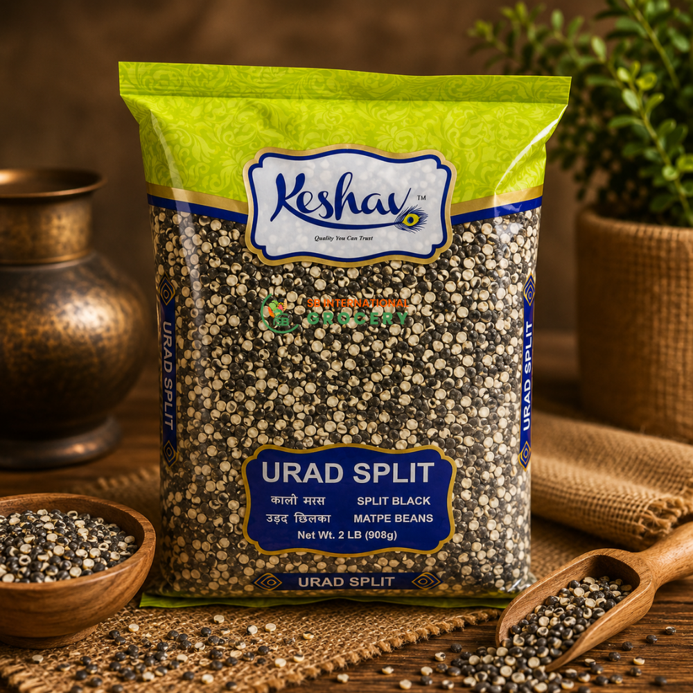 Urad Split 2lb – Split Black Matpe Beans