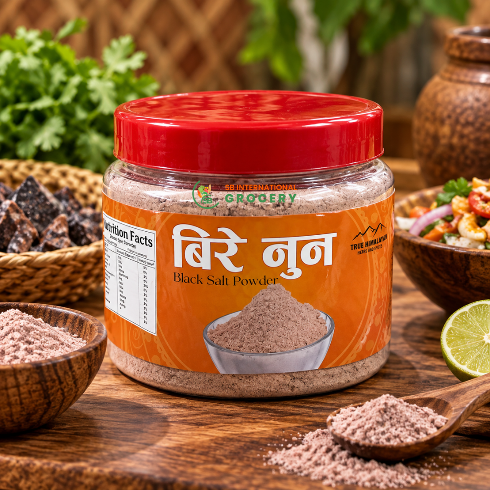 Nepali Bire Nun Powder in USA - Black Salt Powder