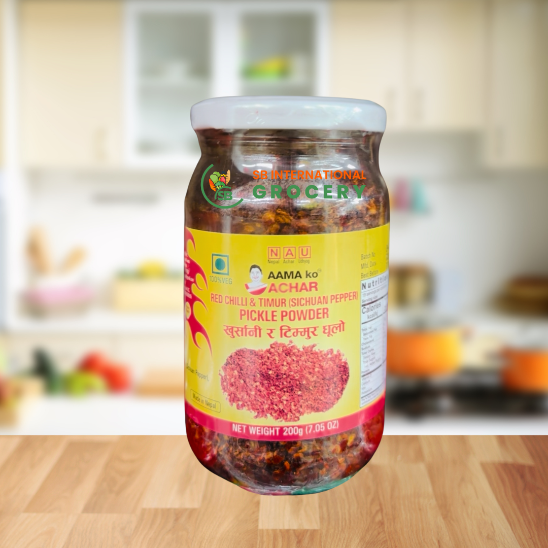 Red Chilli & Timur Pickle Powder (Khursani ra Timur Dhulo) – Aama Ko Achar