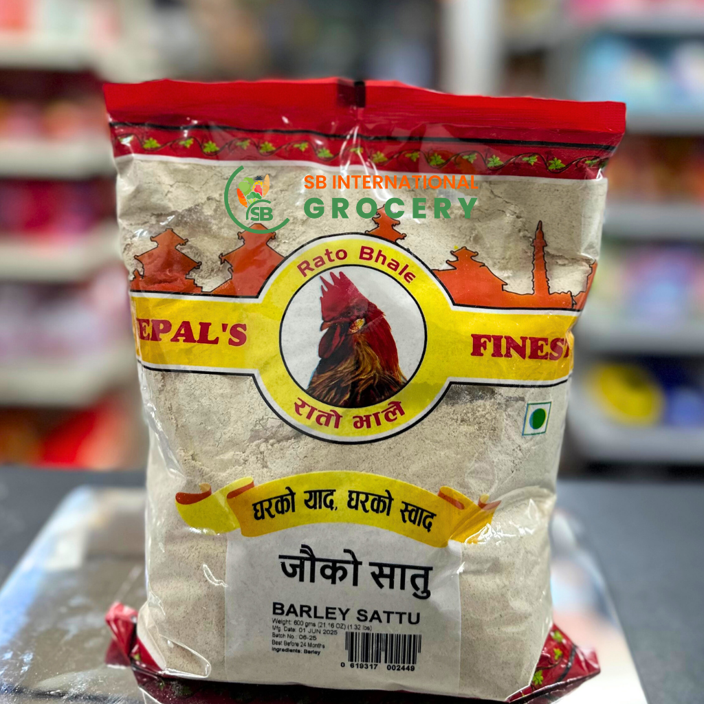 Traditional Nepali Sattu – roasted barley flour drink from SB Grocery USA