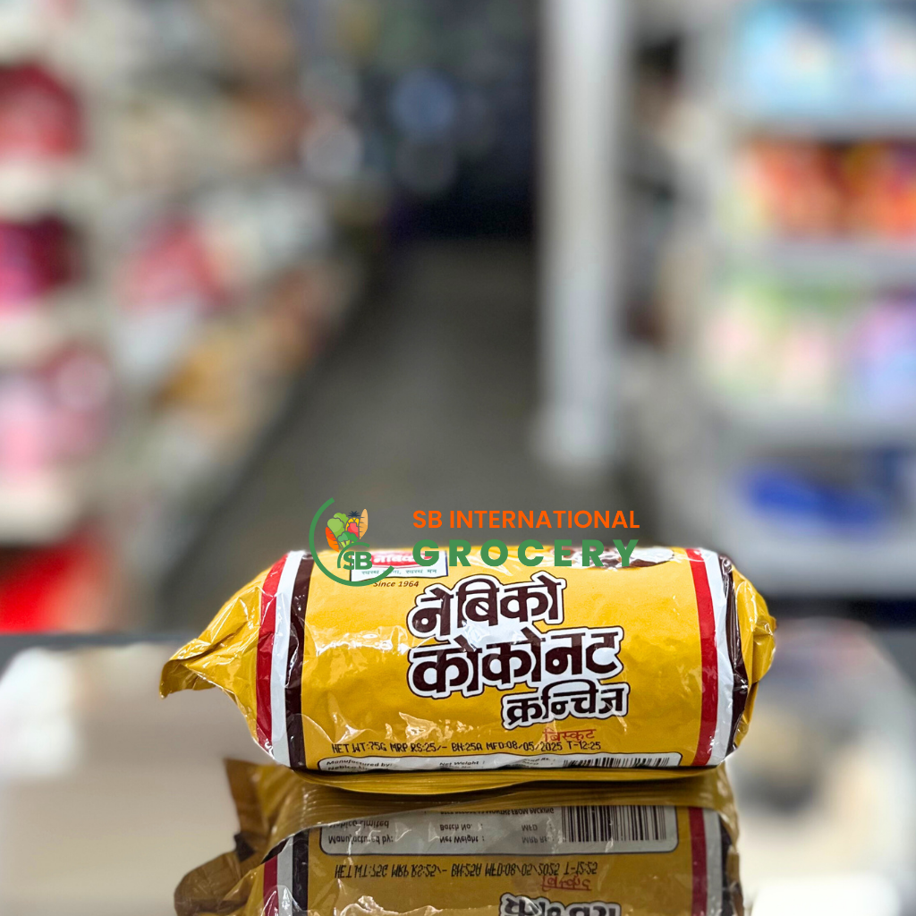 Authentic Nebico biscuits – sweet coconut flavor perfect for Nepali tea-time