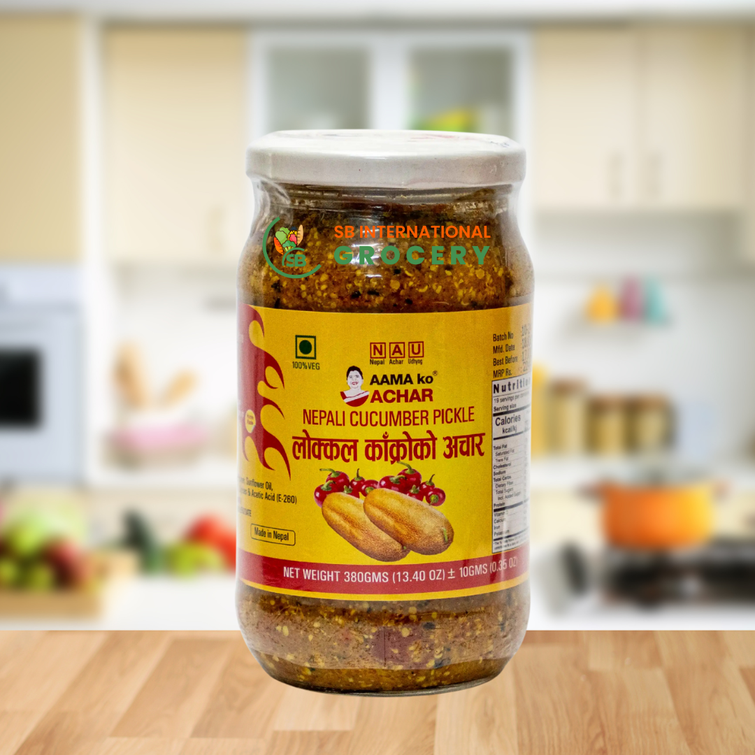 Nepali Cucumber Pickle - Aama ko Achar