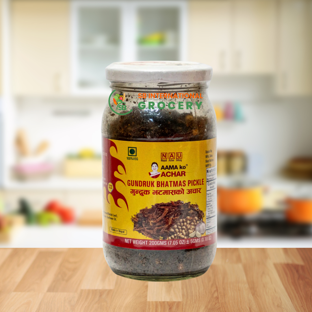 Gundruk Bhatmas Pickle – Aama Ko Achar
