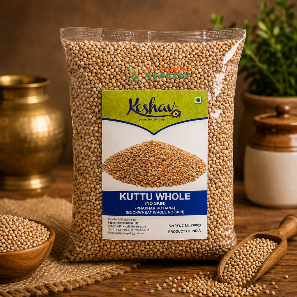 Phaphar Ko Dana 2lb Kuttu Whole Buckwheat No Skin – Nepali Grocery USA