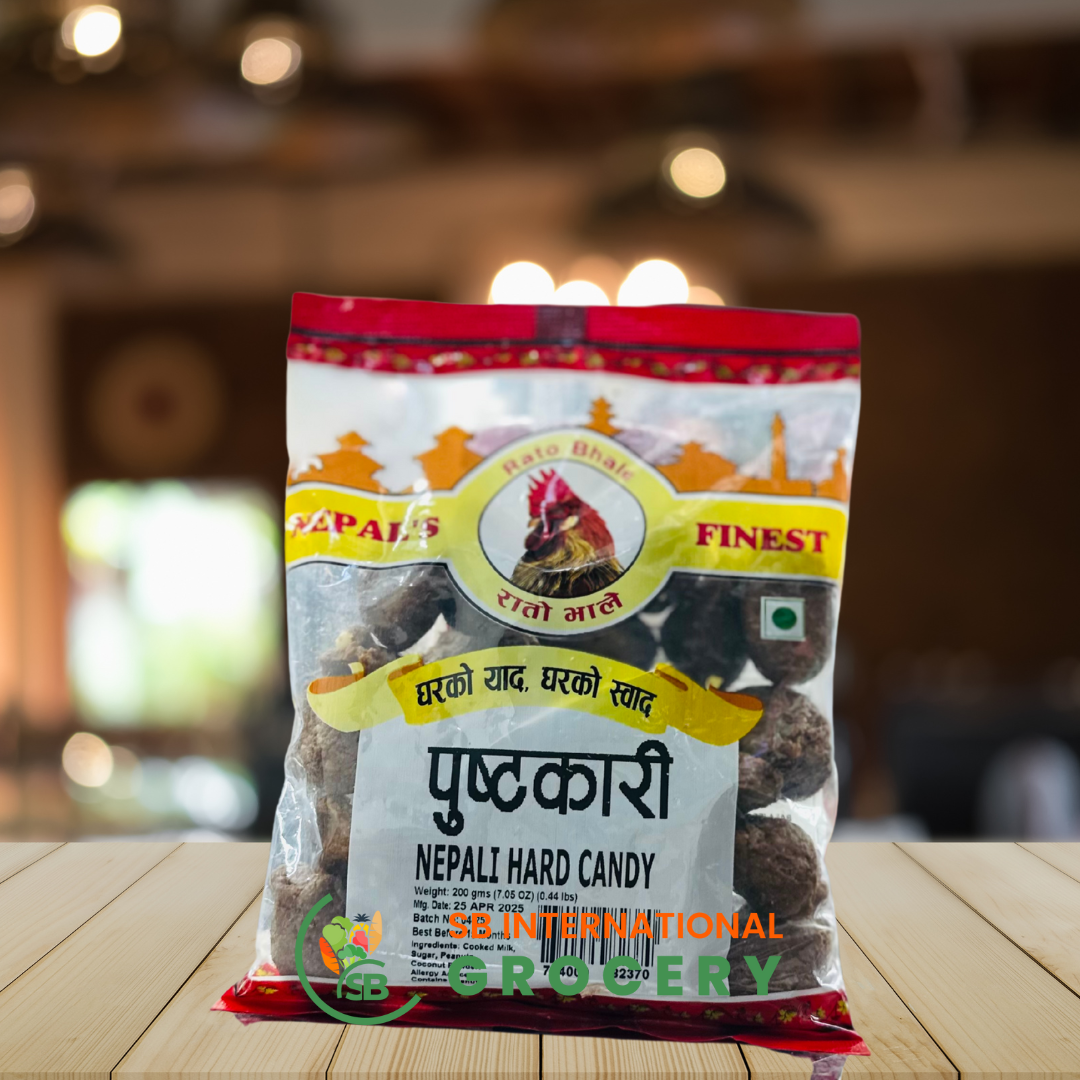 Pustakari Sticker Rato Bhale Pustakari | Authentic Nepali Sweet – SB Grocery USA – SB ...