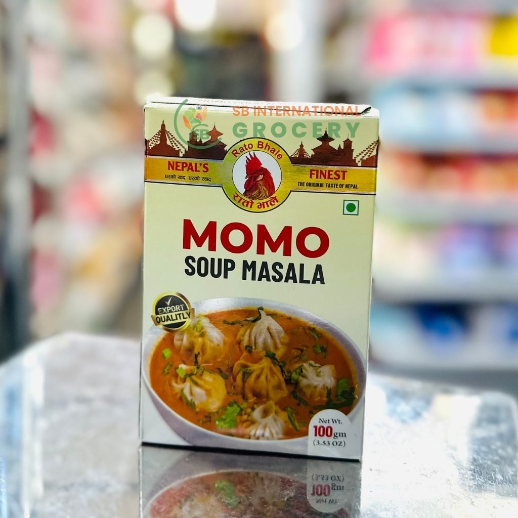 Rato Bhale Momo Soup Masala – 100g