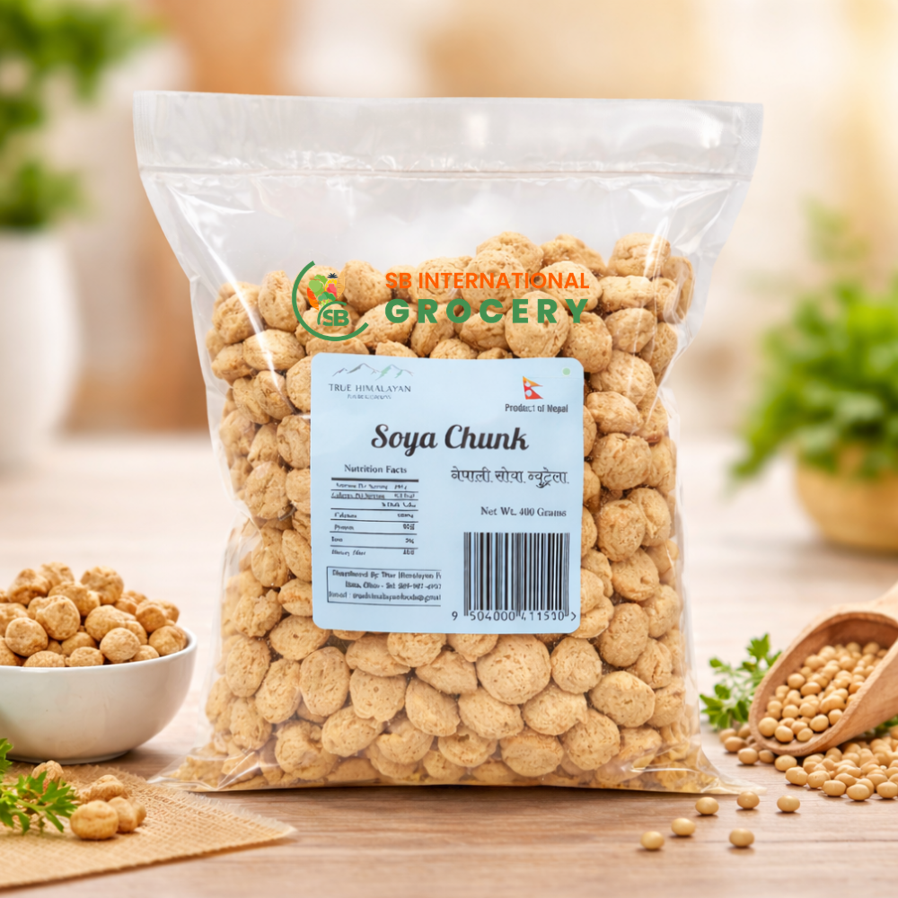 Soya Wadi 200g Nepali soya chunks for curries and vegetarian meals