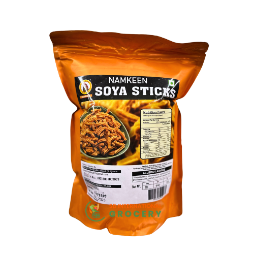 Namkeen Soya Sticks crispy protein-rich snack pack from SB International Grocery