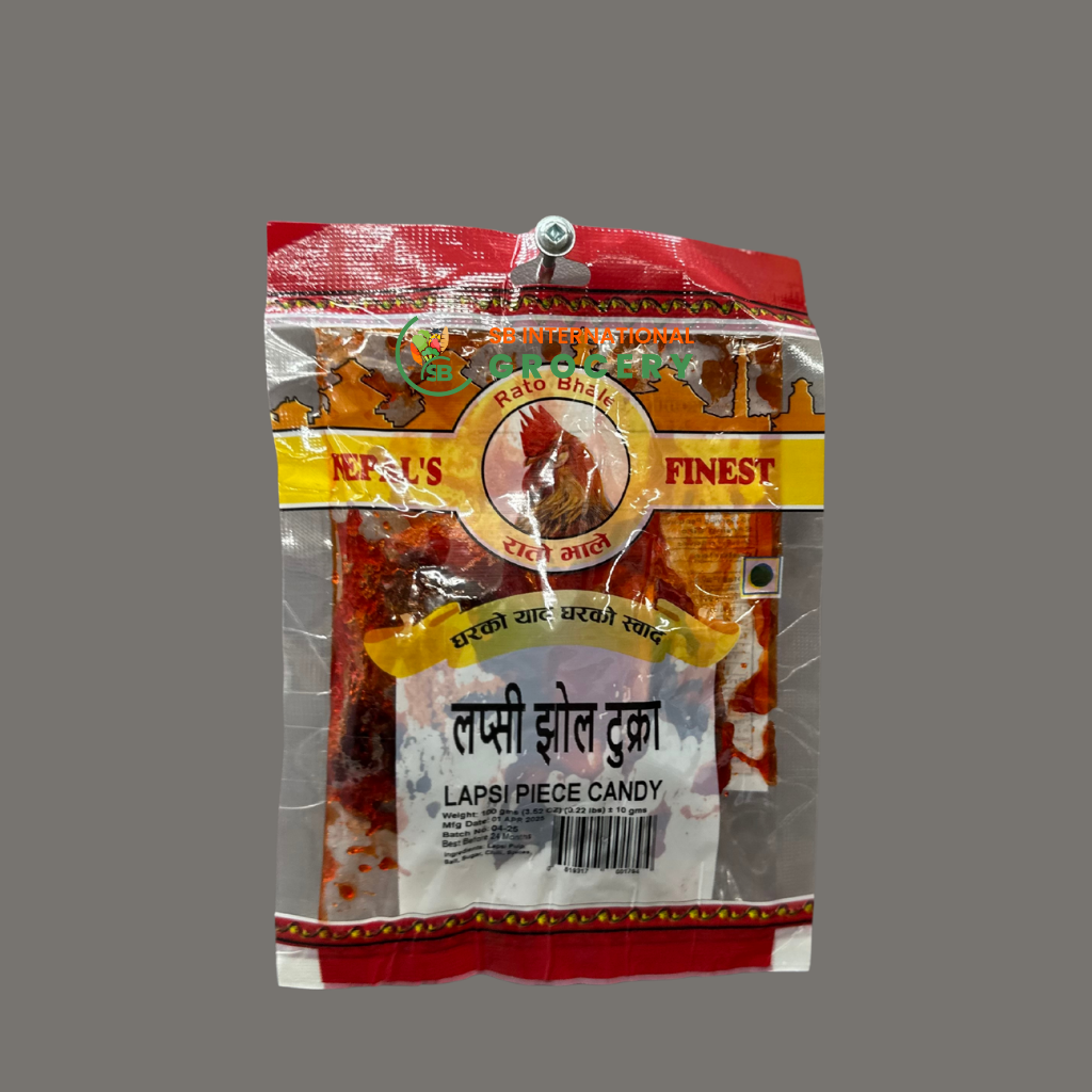 Nepali Titaura Lapsi Jhol Tukra – spicy lapsi candy from SB International Grocery