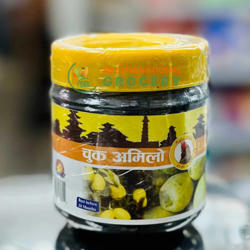 Chuk Amilo lemon concentrate by Rato Bhale authentic Nepali citrus from SB International Grocery