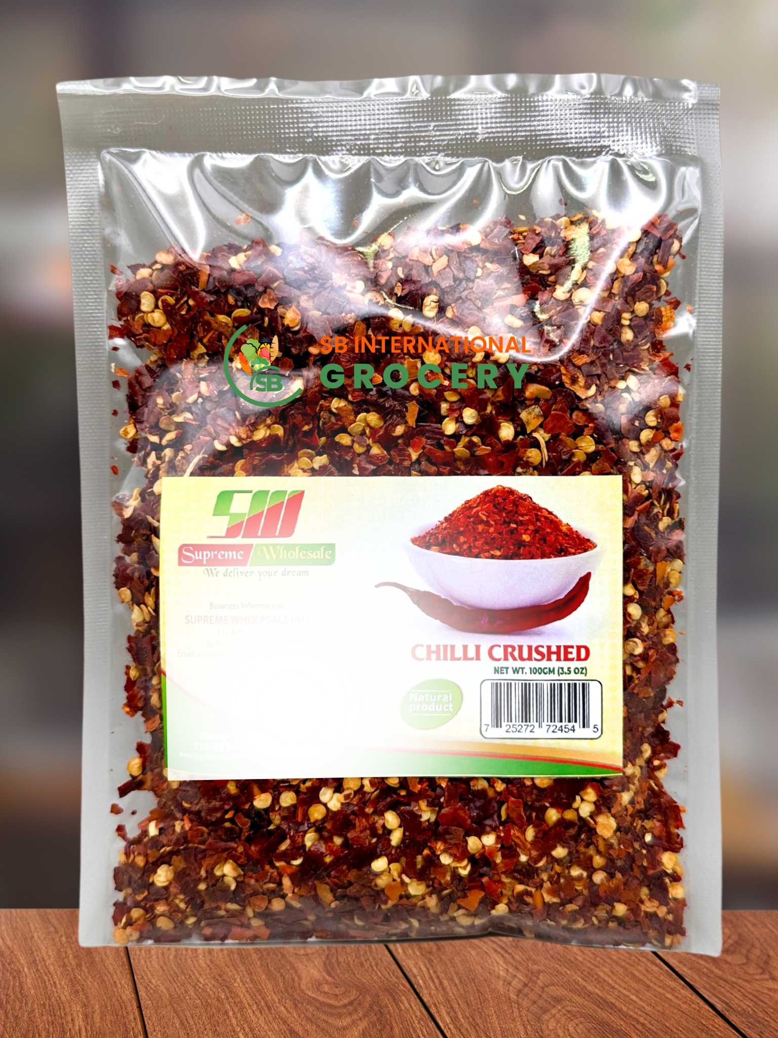 Chilli Crushed 100g