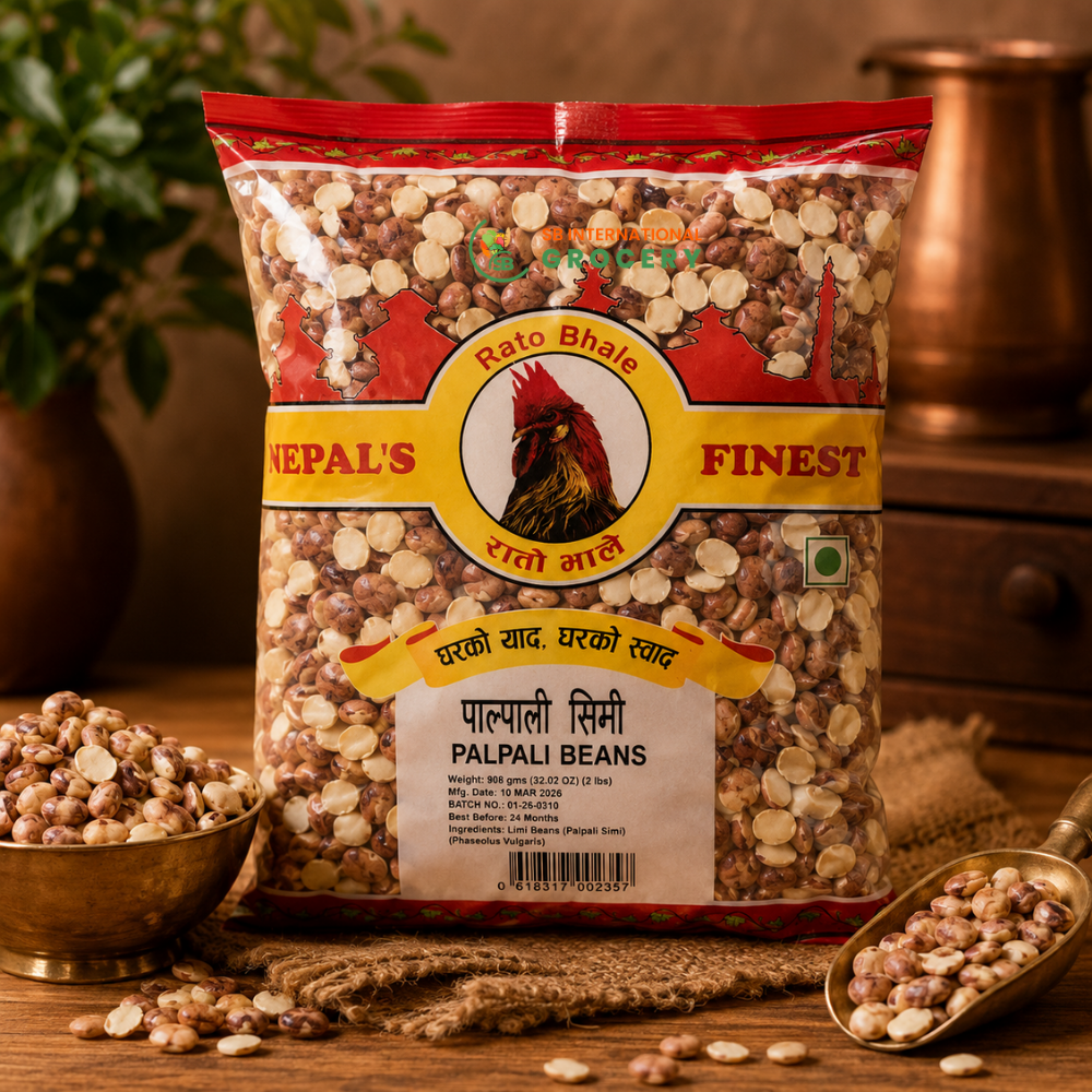Rato Bhale Palpali Simi 2lb Traditional Nepali Palpali Beans