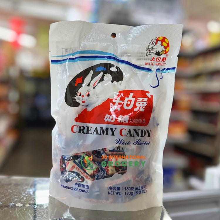 White Rabbit Toffeee White Rabbit Creamy Candy 180g – Milk Toffee Delight – SB International ...