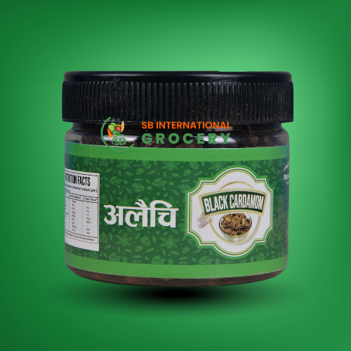 Black Cardamom Whole premium Himalayan spice for Nepali and Indian cooking